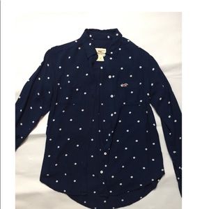 hollister button down